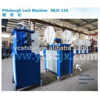 Elbow duct forming machine