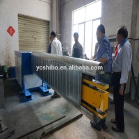 Hydraulic oval duct forming machine