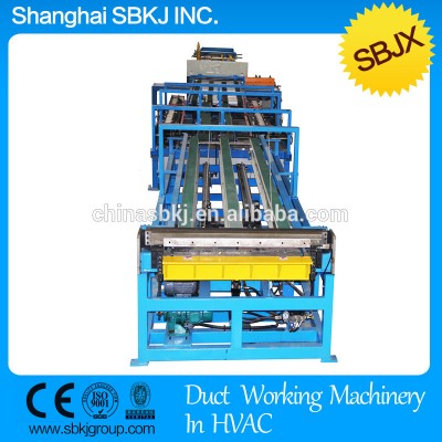 square tube rolling machine,duct production line